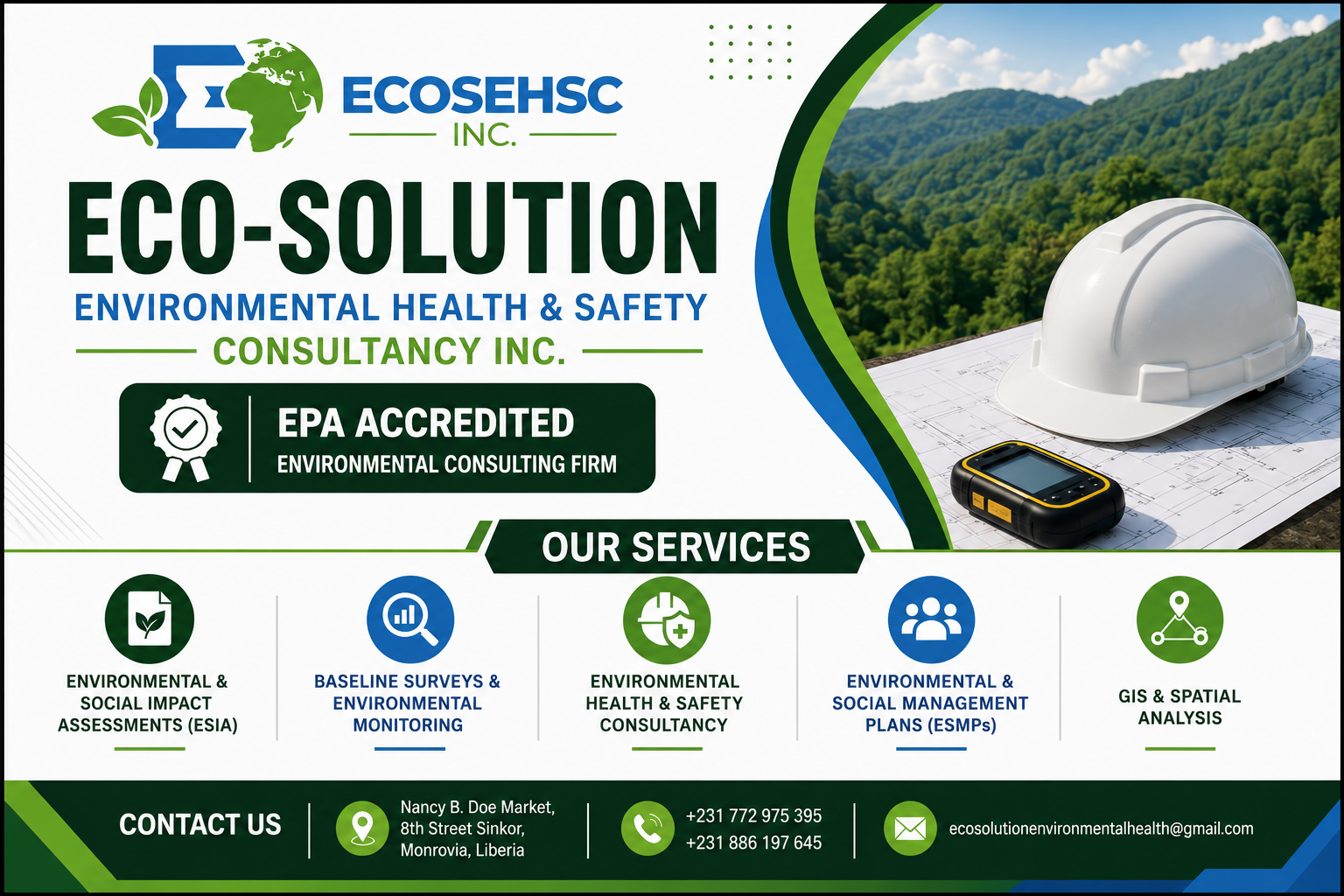 Eco-Solution Environmental Health & Safety Consultancy Inc. (ECOSEHSC)